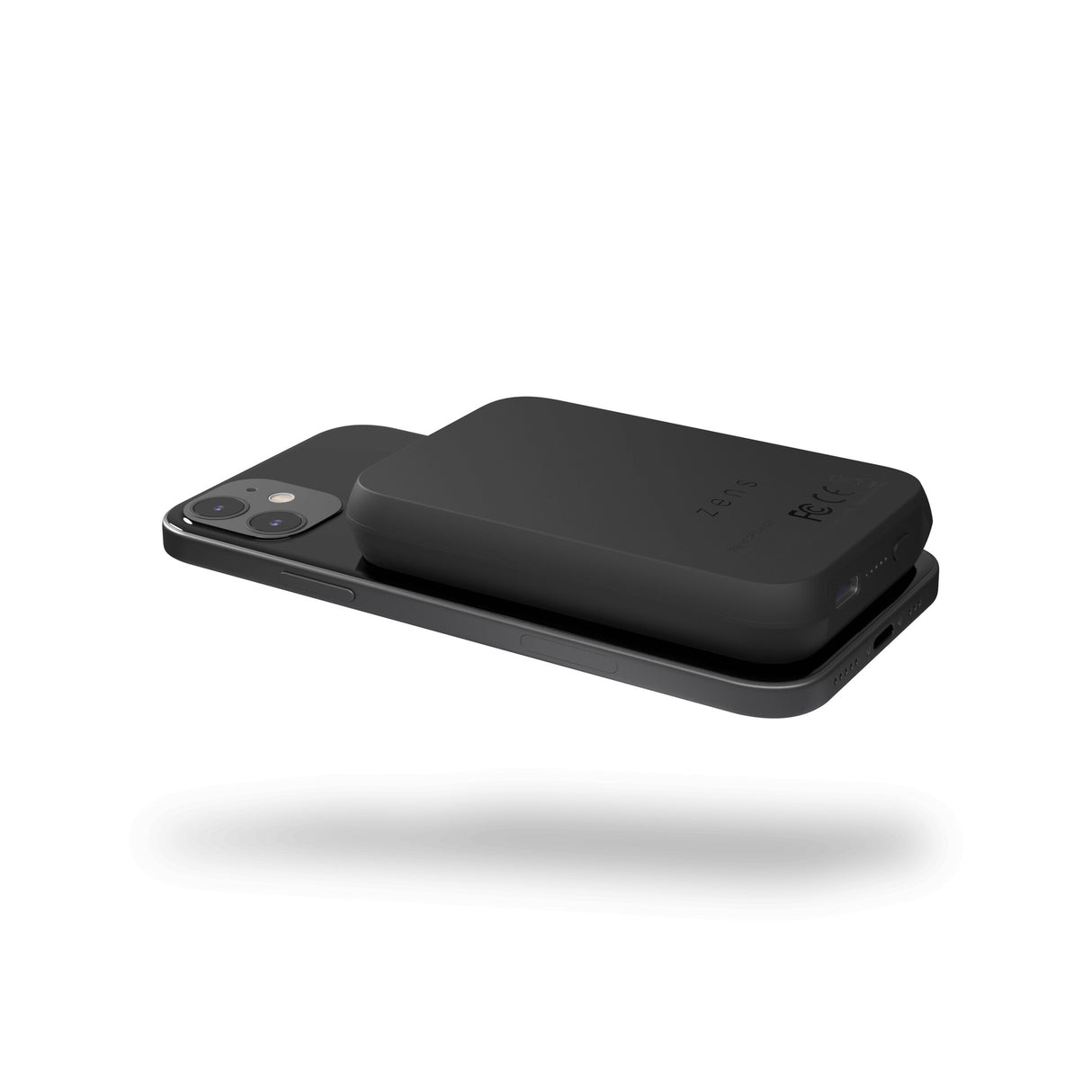ZENS ZEPP01M/00 powerbank 4000 mAh Trådløs opladning Sort