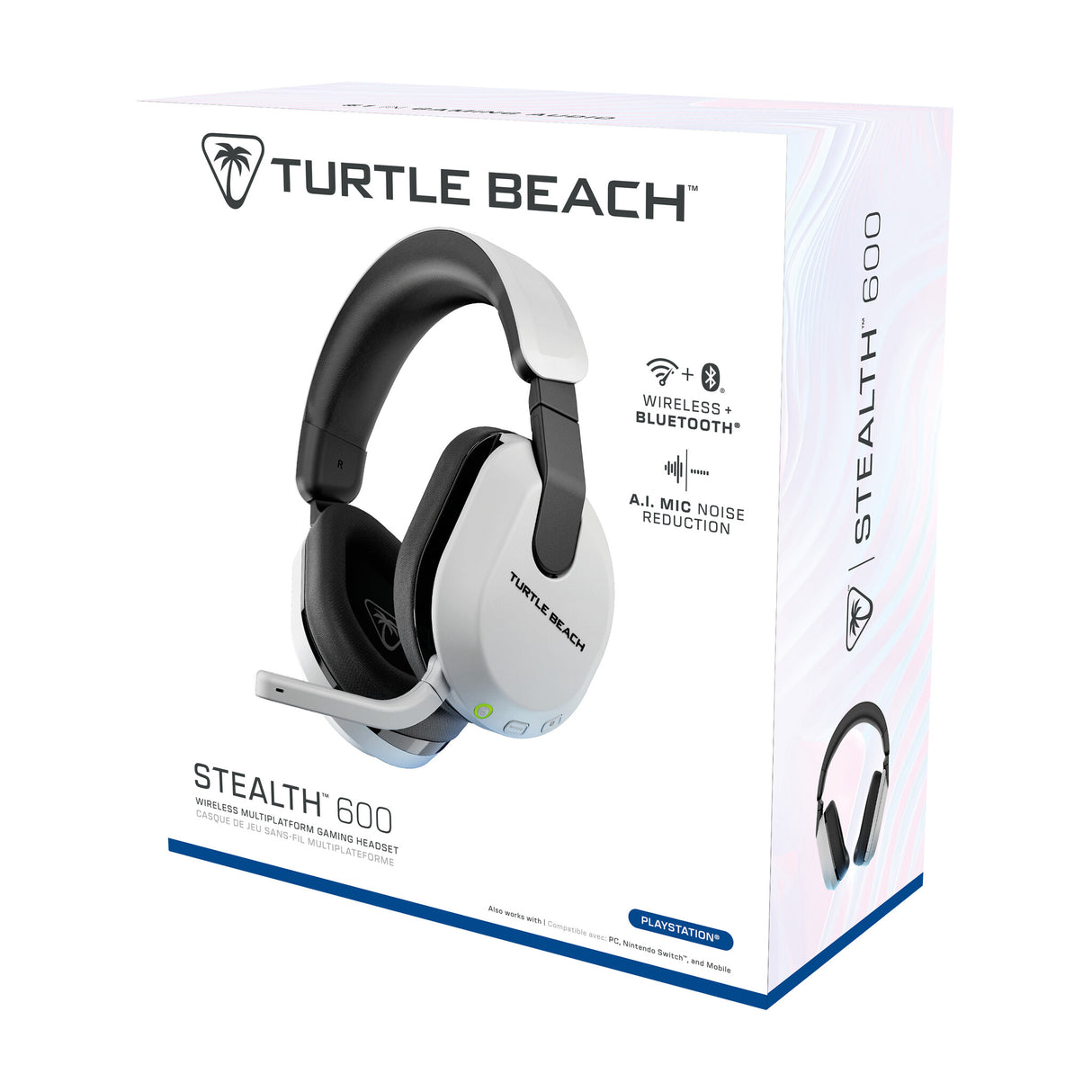 Turtle Beach Stealth 600 Gen 3 Headset Trådløs Spil Bluetooth Hvid