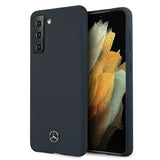 Mercedes MEHCS21MSILNA S21+ G996 Niebieski/blå hardcase Silicone Line