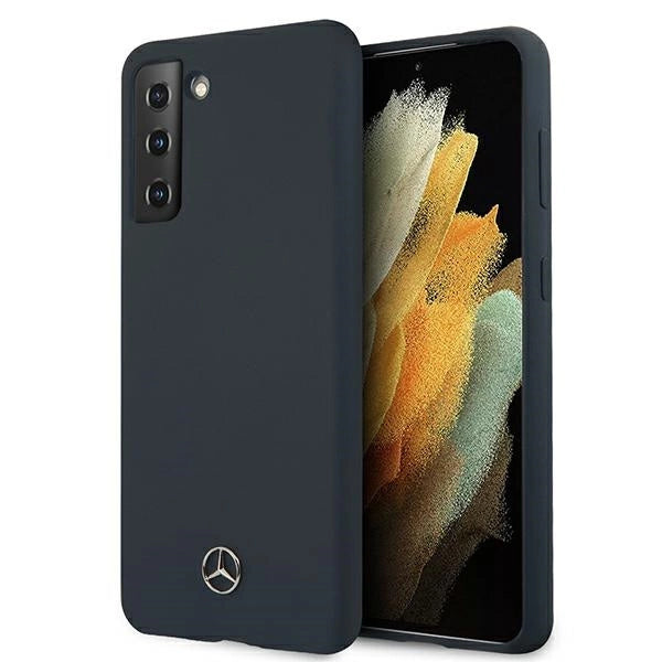 Mercedes MEHCS21SSILNA S21 G991 Niebieski/blå hardcase Silicone Line