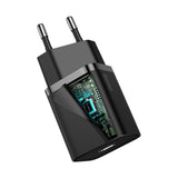 Baseus Super Si 1C fast charger USB Type C 20 W Power Delivery black (CCSUP-B01)