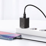 Baseus Super Si 1C fast charger USB Type C 20 W Power Delivery black (CCSUP-B01)