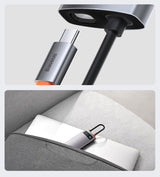 Baseus Metal Gleam Series 5-in-1 Multifunctional HUB USB Type C - USB Type C Power Delivery 100 W / HDMI 4K 30 Hz / 3x USB 3.2 Gen 1 (CAHUB-CX0G)