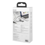 Baseus Metal Gleam Series 5-in-1 Multifunctional HUB USB Type C - USB Type C Power Delivery 100 W / HDMI 4K 30 Hz / 3x USB 3.2 Gen 1 (CAHUB-CX0G)