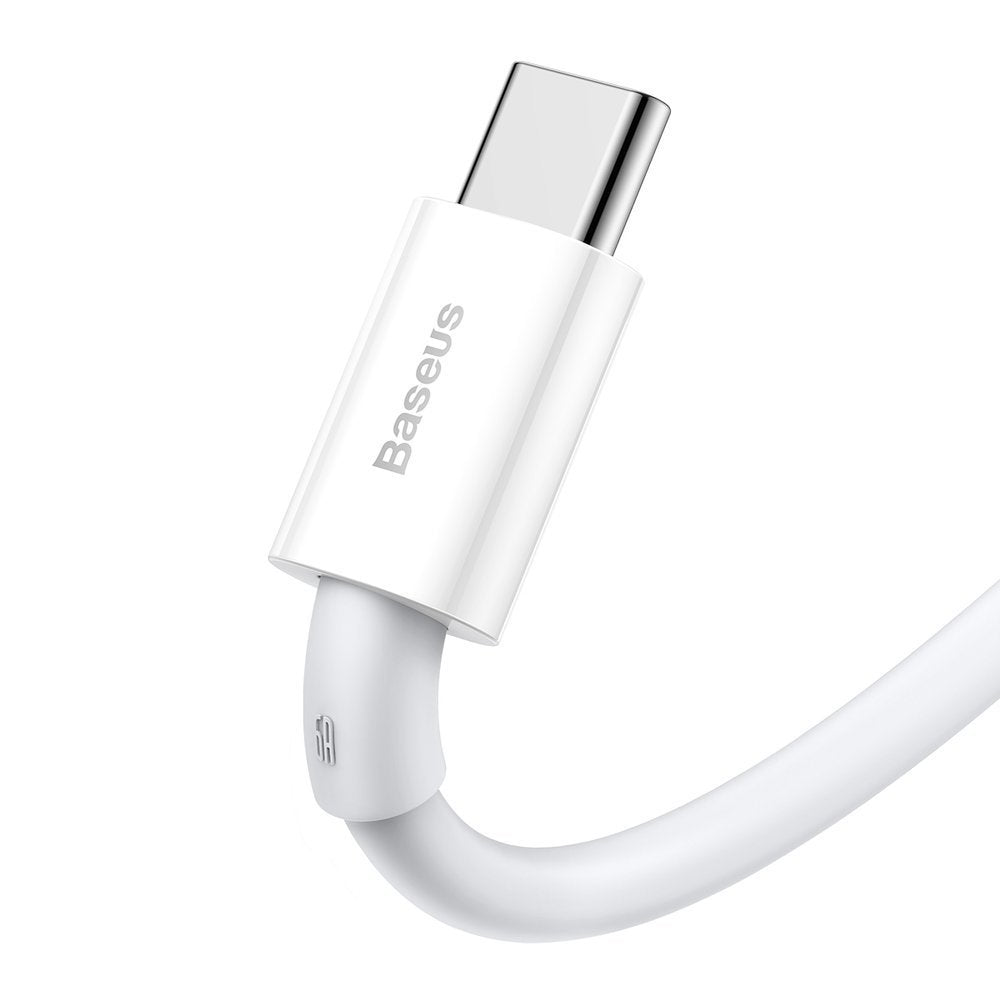 Baseus Superior USB-kabel - USB-type C 66 W 6A 1 m Hvid (CATYS-02)