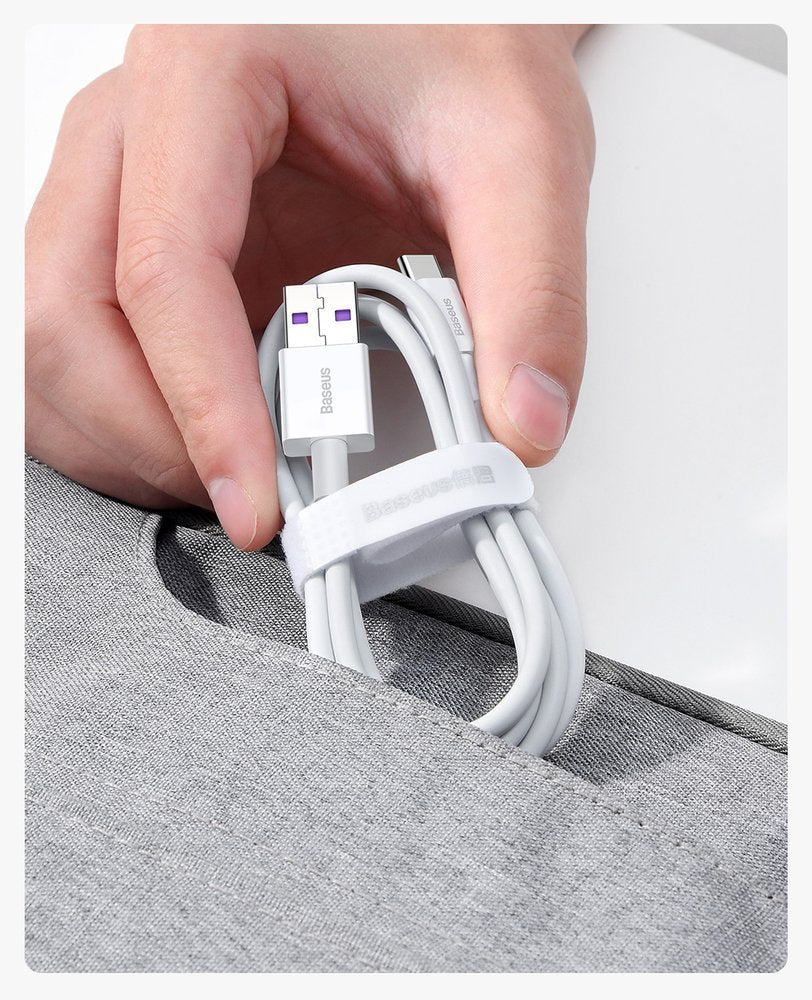 Baseus Superior cable USB - USB TypeC 66 W 6A 2 m White (CATYS-A02)