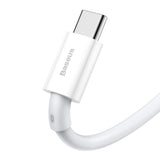 Baseus Superior cable USB - USB TypeC 66 W 6A 2 m White (CATYS-A02)