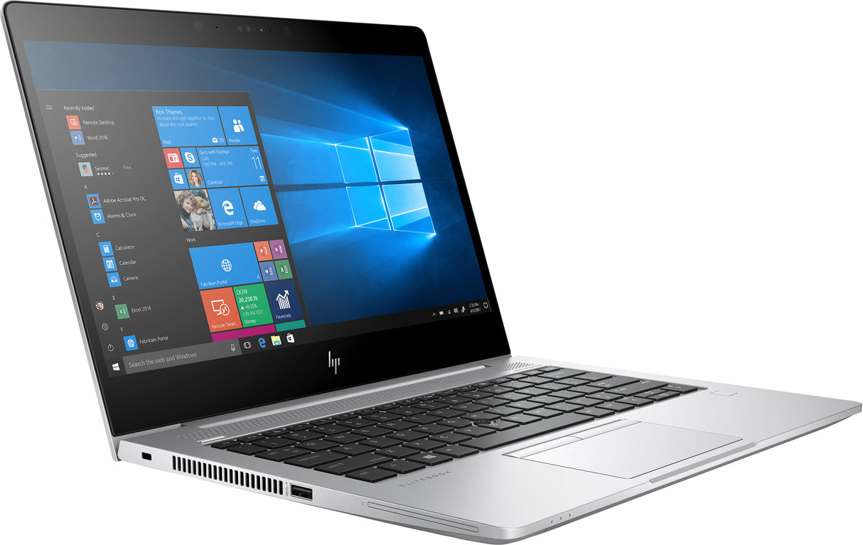 T1A HP EliteBook 830 G5 Refurbished Intel® Core™ i5 i5-8350U Laptop 33,8 cm (13.3") Berøringsskærm Fuld HD 16 GB DDR4-SDRAM 256 GB SSD Wi-Fi 5 (802.11ac) Windows 11 Pro Sølv