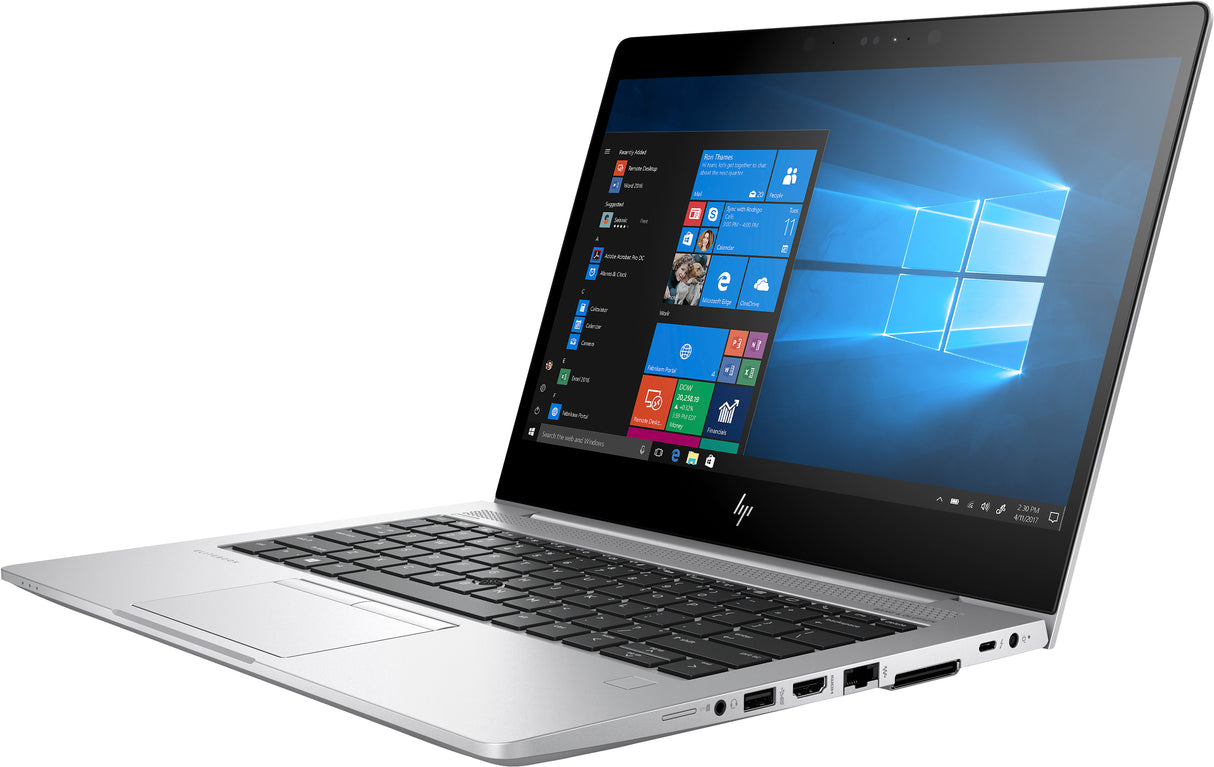 T1A HP EliteBook 830 G5 Refurbished Intel® Core™ i5 i5-8350U Laptop 33,8 cm (13.3") Berøringsskærm Fuld HD 16 GB DDR4-SDRAM 256 GB SSD Wi-Fi 5 (802.11ac) Windows 11 Pro Sølv