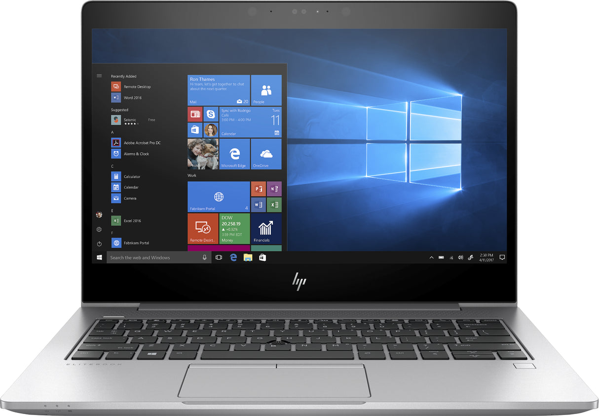 T1A HP EliteBook 830 G5 Refurbished Intel® Core™ i5 i5-8350U Laptop 33,8 cm (13.3") Berøringsskærm Fuld HD 16 GB DDR4-SDRAM 256 GB SSD Wi-Fi 5 (802.11ac) Windows 11 Pro Sølv