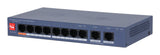 Dahua Technology CS4010-8ET2GT-60 netværksswitch Administreret L2 Gigabit Ethernet (10/100/1000) Strøm over Ethernet (PoE) Blå