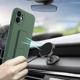Wozinsky Kickstand Case Silicone Stand Cover til Samsung Galaxy A11 / M11 sort