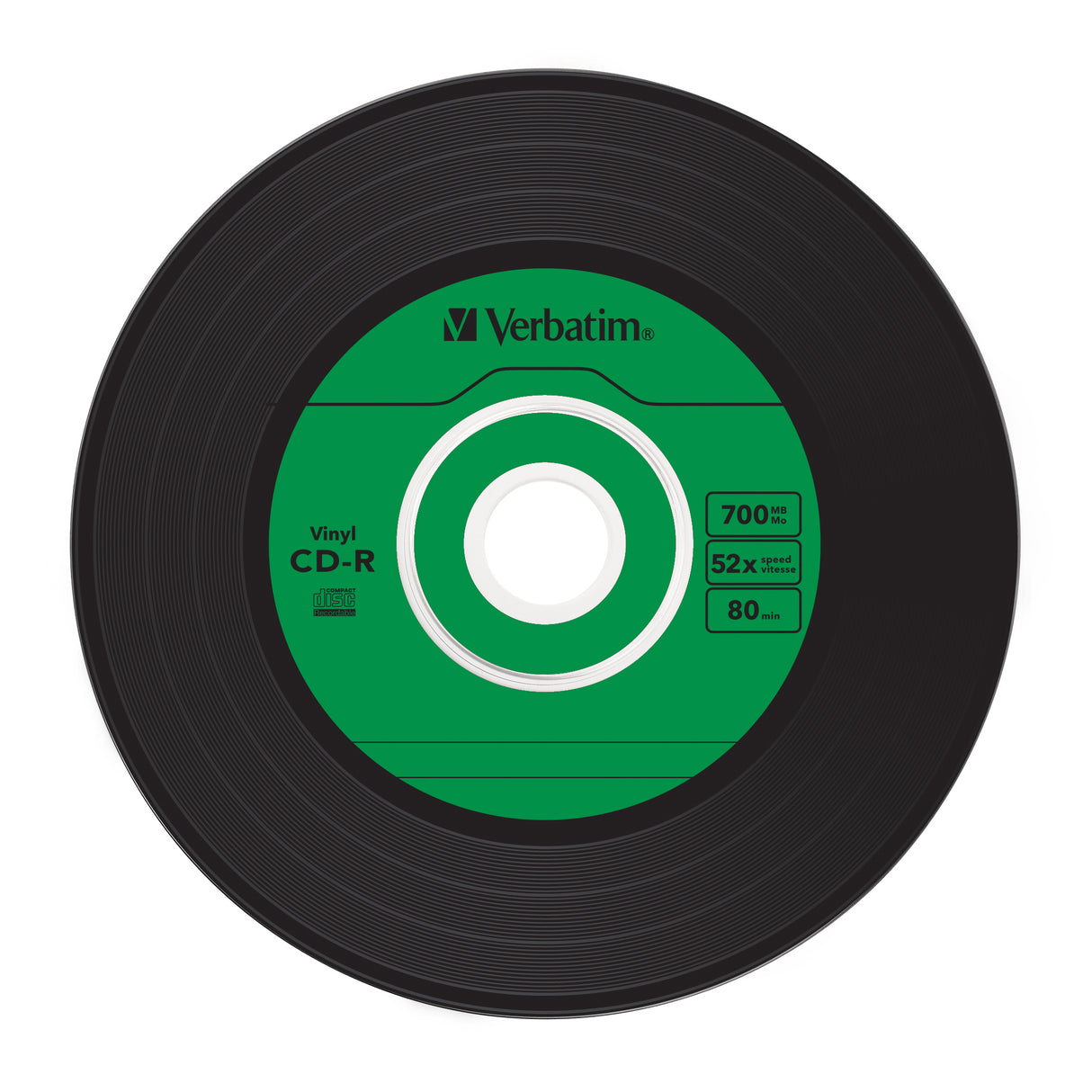 Verbatim CD-R AZO Data Vinyl 700 MB 52x 10 stk