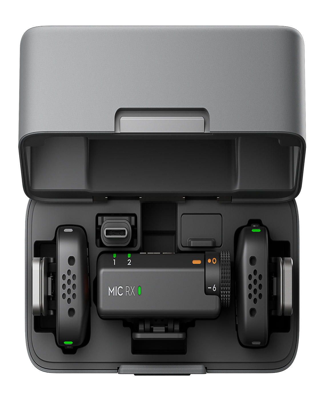 DJI Mic Mini Trådløst mikrofonsystem Trådløs Sort