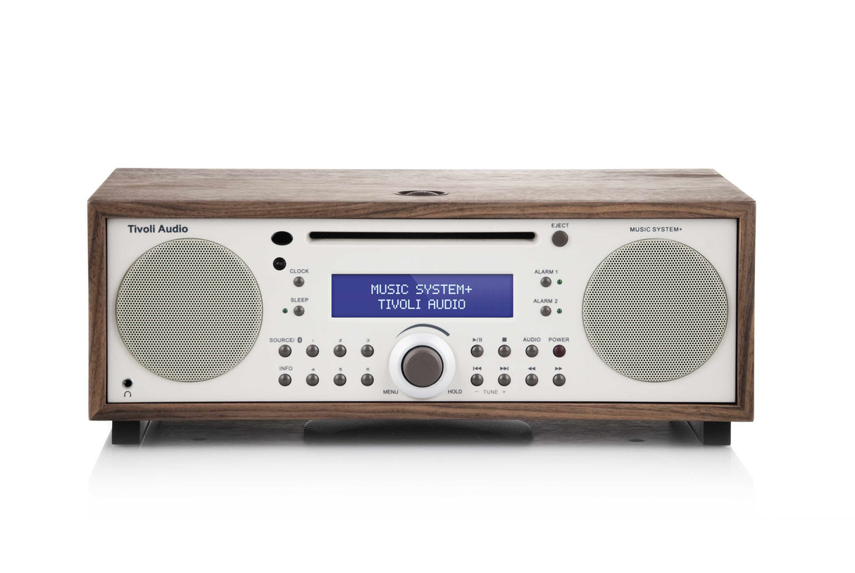 Tivoli Audio Music System BT Digital AM, FM Beige, Valnød MP3-afspilning