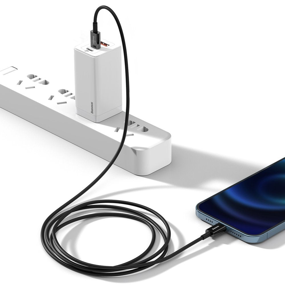 Baseus Superior Series USB-C / Lightning PD 20W 1 m kabel - sort