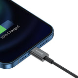 Baseus Superior USB - Lightning fast charging data cable 2,4 A 1 m black (CALYS-A01)