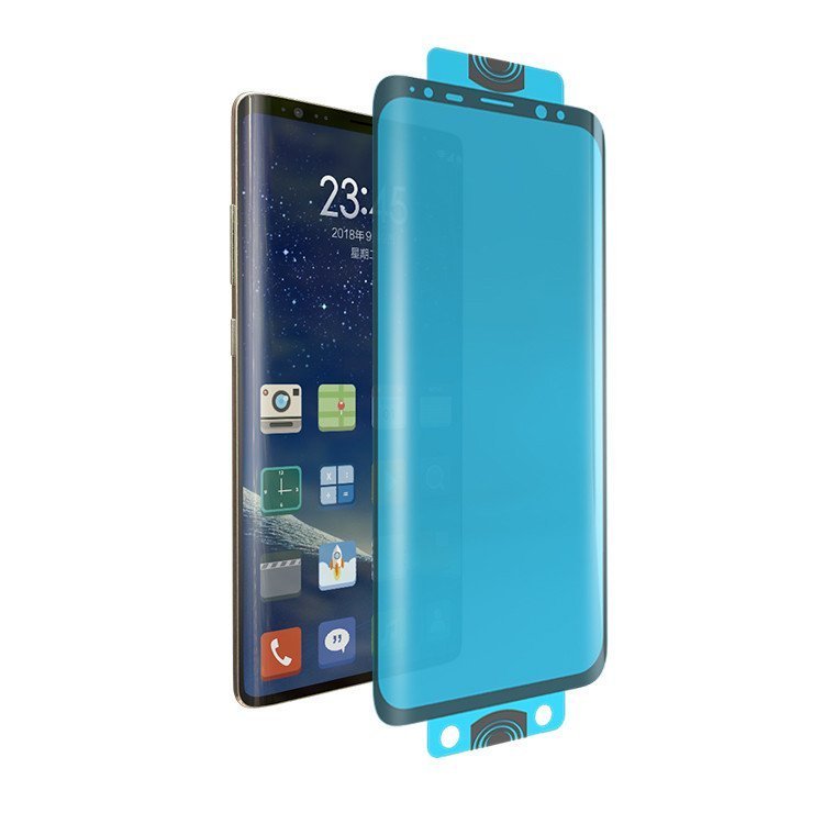 3D Edge Nano Flexi Glass Hybrid Full Screen Protector med ramme til Xiaomi Mi 11 gennemsigtig