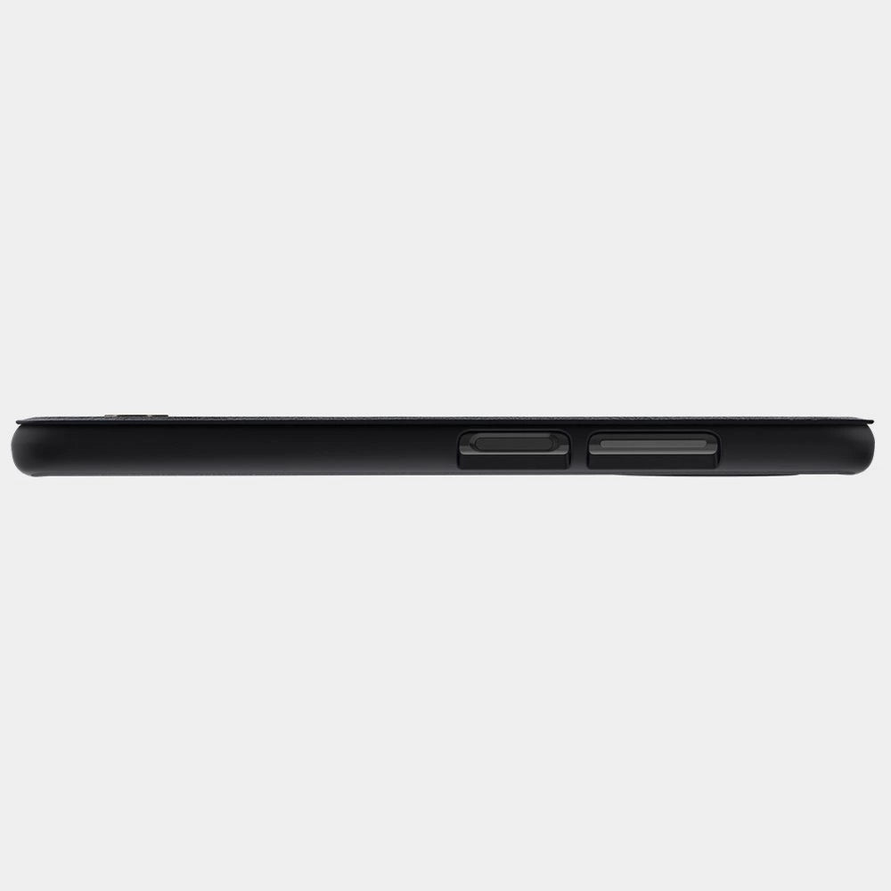 Nillkin Qin læderhylster for Xiaomi Redmi Note 9T 5G brun