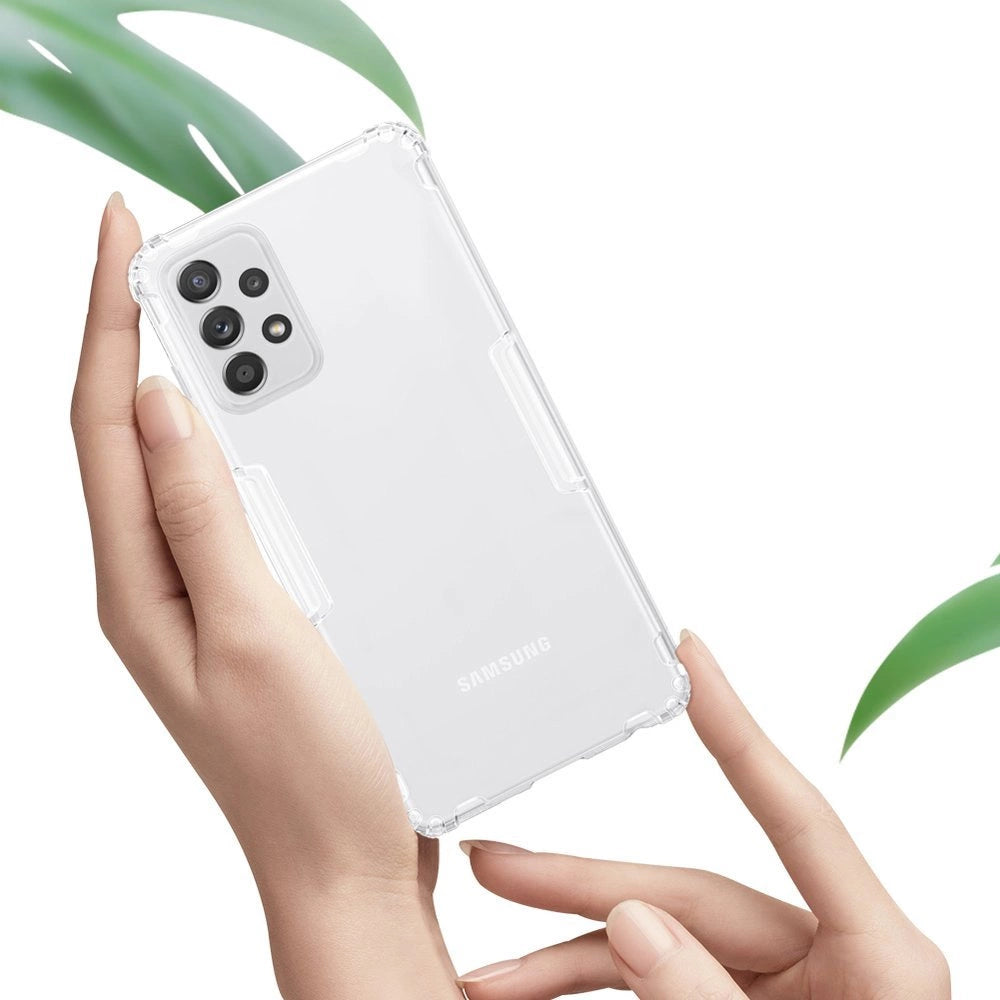 Nillkin Nature gel case ultra slim cover til Samsung Galaxy A72 4G gennemsigtig