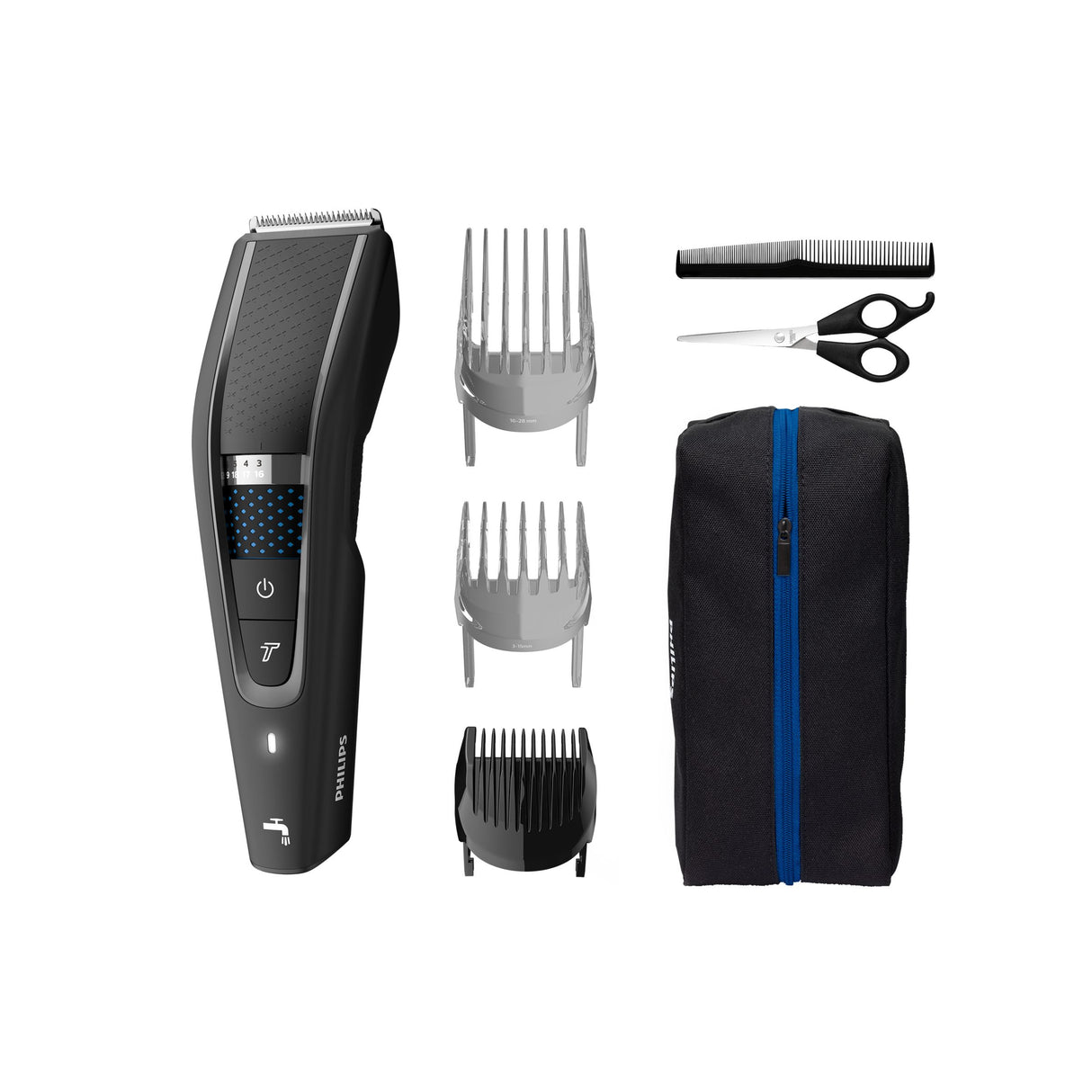 Philips 5000 series Vaskbar hårklipper ned Trim-n-Flow PRO-teknologi