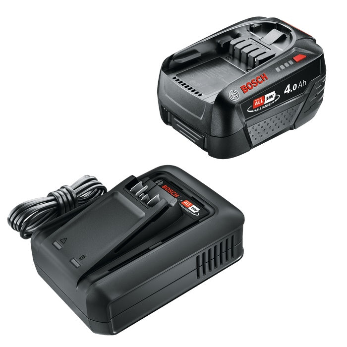 Bosch Power For All Startsæt 18V 4Ah Batteri og Lader