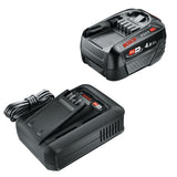Bosch Power For All Startsæt 18V 4Ah Batteri og Lader
