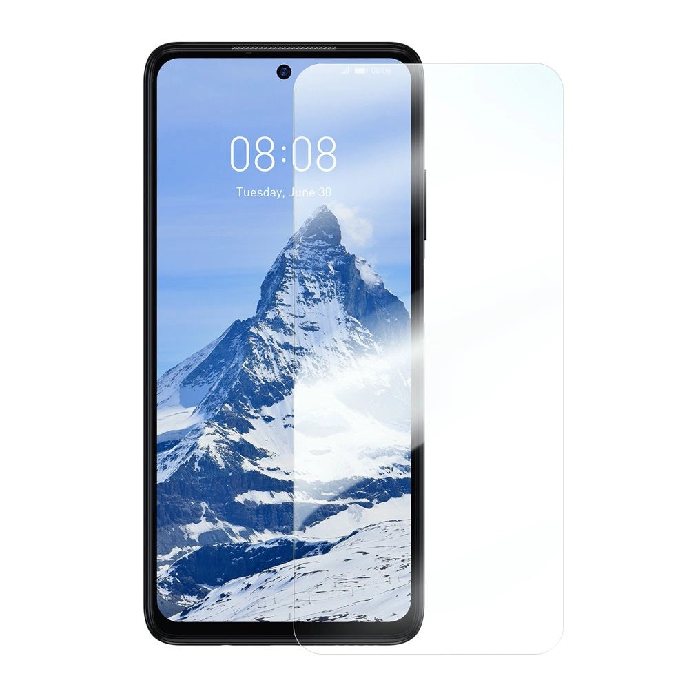 Baseus 2x fuldskærmsbeskyttelsesfilm 0,15 mm til Xiaomi Redmi K40 / K40 Pro / Poco F3 Transparent (SGMIK40-02)
