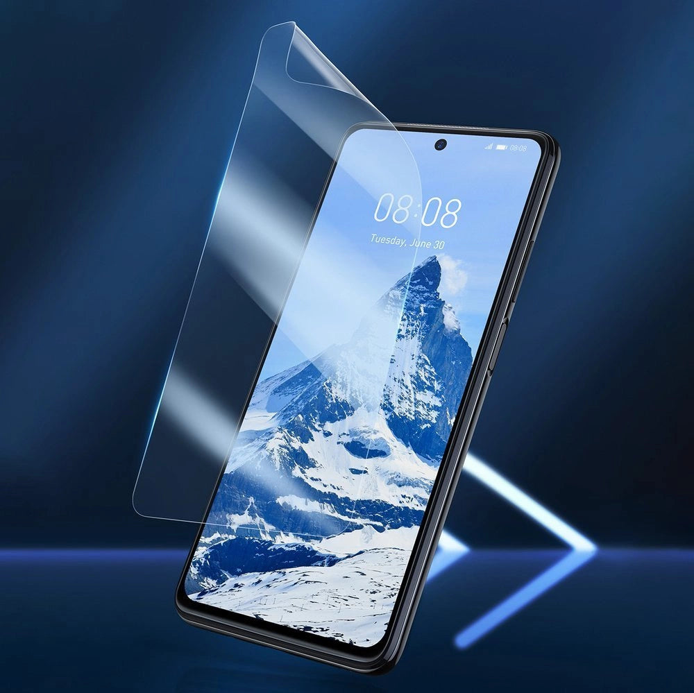 Baseus 2x fuldskærmsbeskyttelsesfilm 0,15 mm til Xiaomi Redmi K40 / K40 Pro / Poco F3 Transparent (SGMIK40-02)