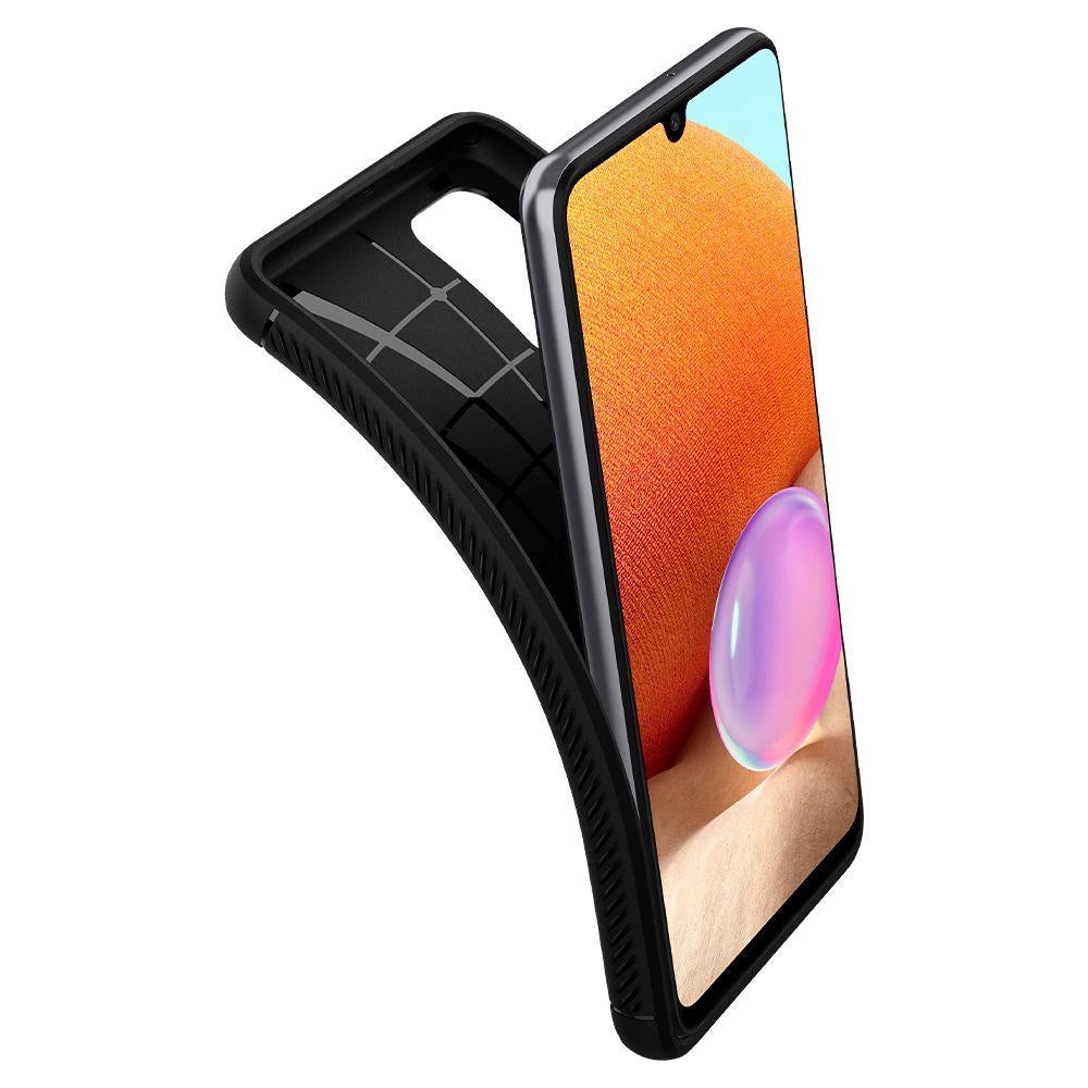 Spigen Rugged Armor Case til Samsung Galaxy A52 / A52S - Matte Black