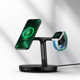 Baseus Swan 3v1 Wireless Magnetic Charging Bracket 15W Black