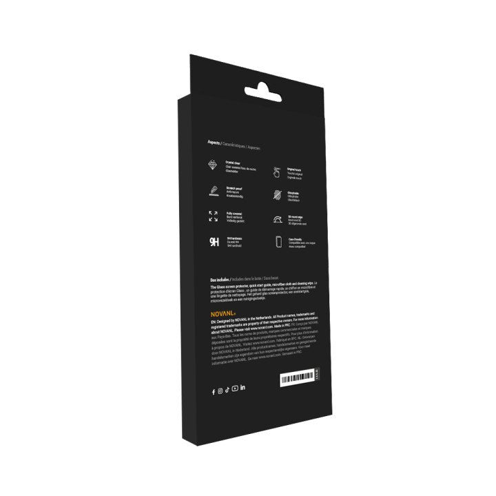 NovaNL buet glas (kant til kant) 11 kompatibel med OnePlus OnePlus 11