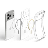 Spigen Ultra Hybrid Magsafe Iphone 17 Pro Max / 18 Pro Max Klar/Guld