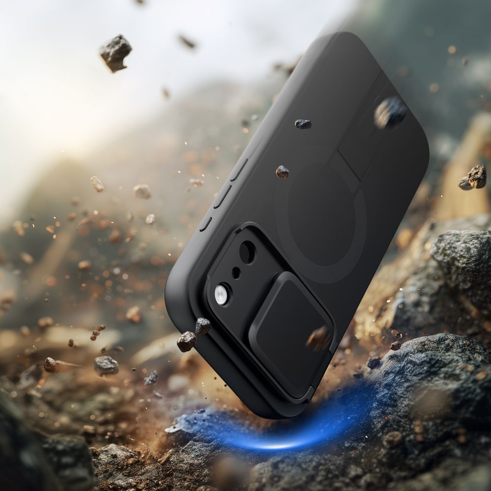Tech Protect Kevlar Aura Magsafe Iphone 17 Pro Sort