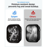 Spigen Thin Fit 360 Apple Watch 10/11 (46 Mm) Sort