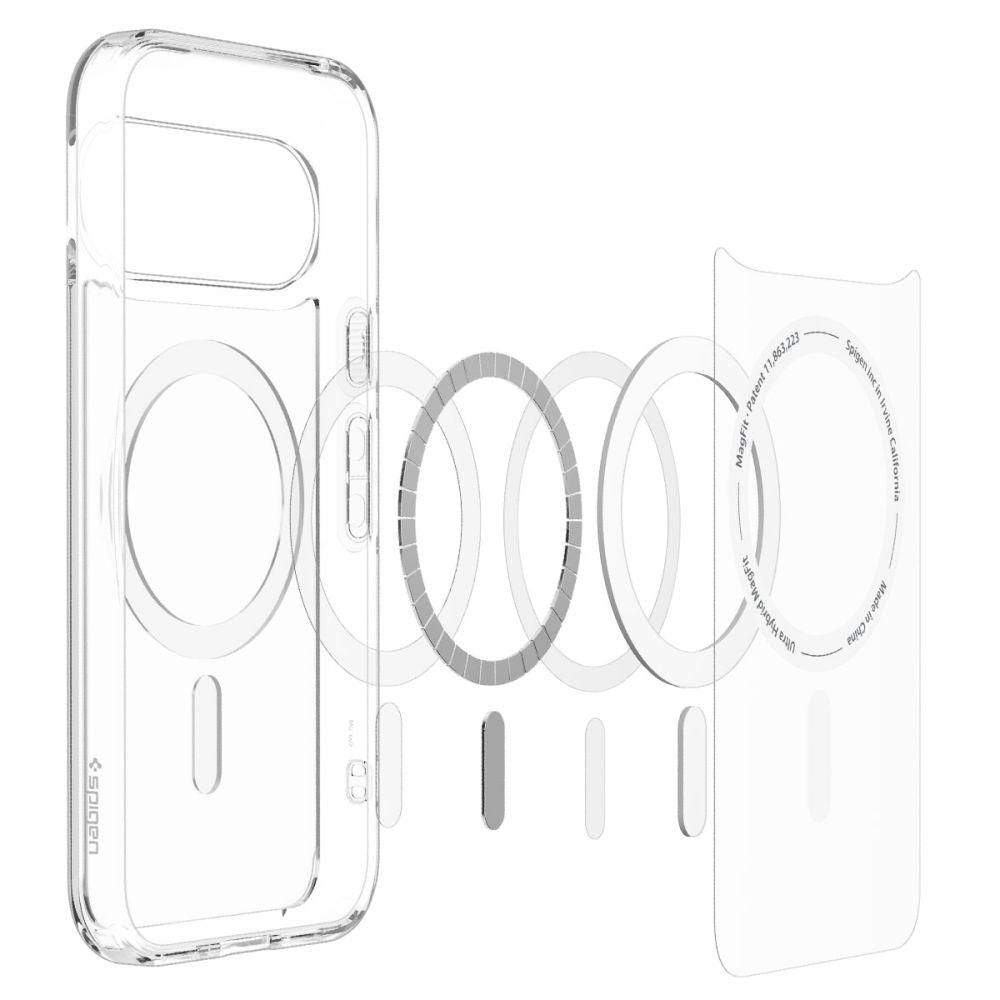 Spigen Ultra Hybrid Magsafe Google Pixel 11 Klar/Hvid