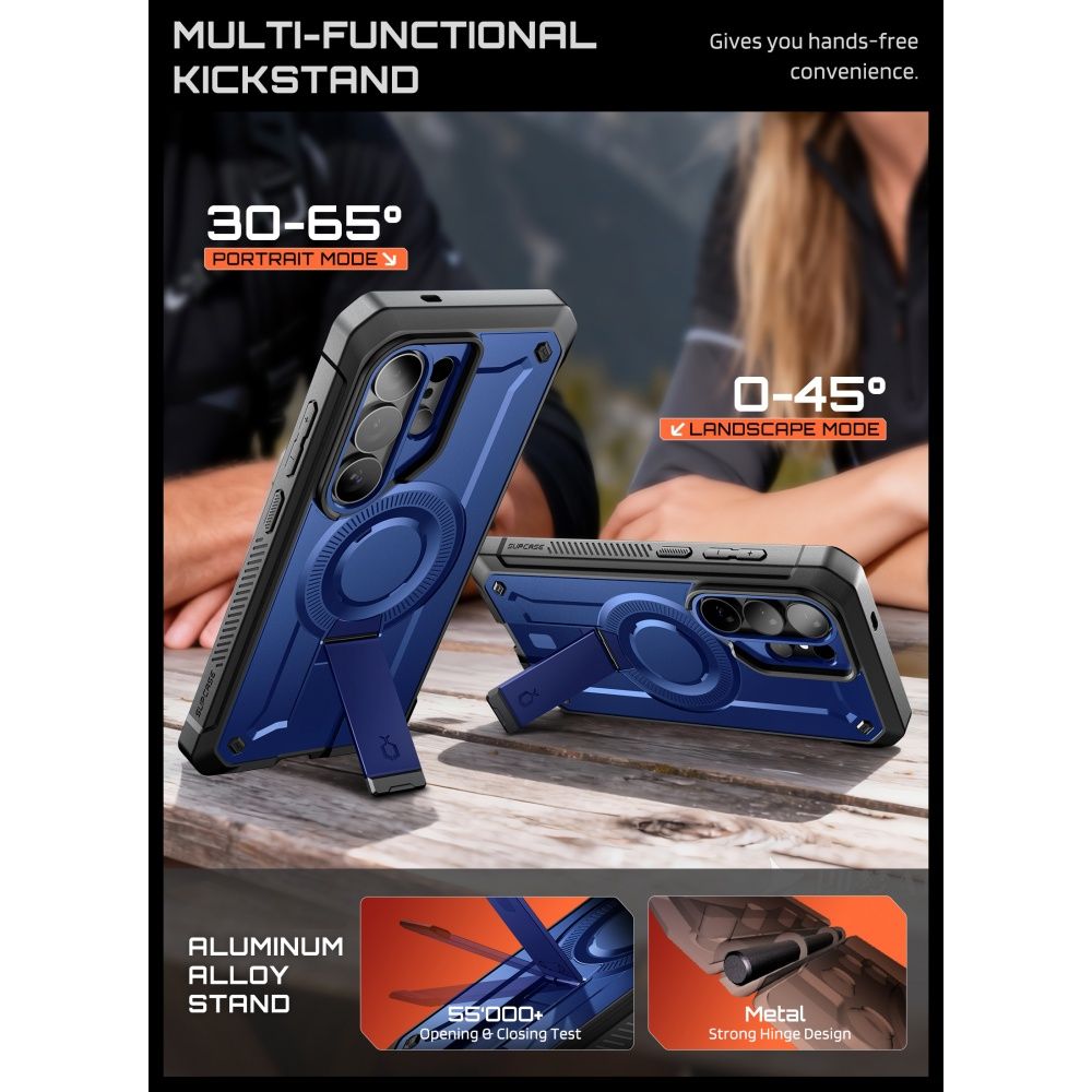 Supcase Unicorn Beetle Pro Mag Magsafe 2 Sæt Galaxy S26 Ultra Cobalt