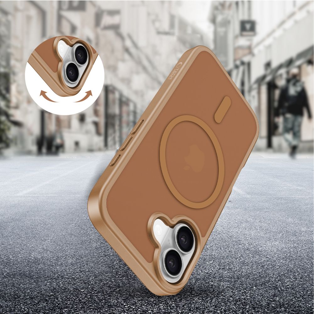 Tech Protect Basicmag Magsafe Iphone 17 Matbrun