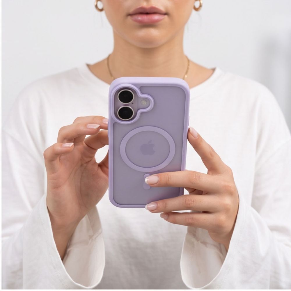 Tech Protect Basicmag Magsafe Iphone 17 Mat Lavendel