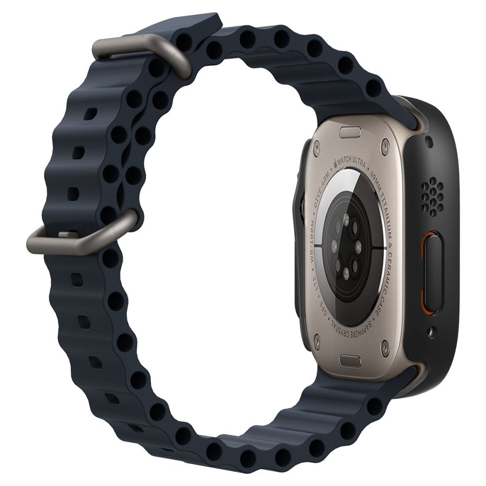 Spigen Thin Fit 360 Apple Watch Ultra 1 / 2 / 3 / 4 (49 Mm) Sort
