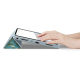 Tech Protect Smartcase Til Galaxy Tab A9+ / A11+ Plus 11.0 X210 / X215 / X216 / X230 / X235 / X236 Sakura