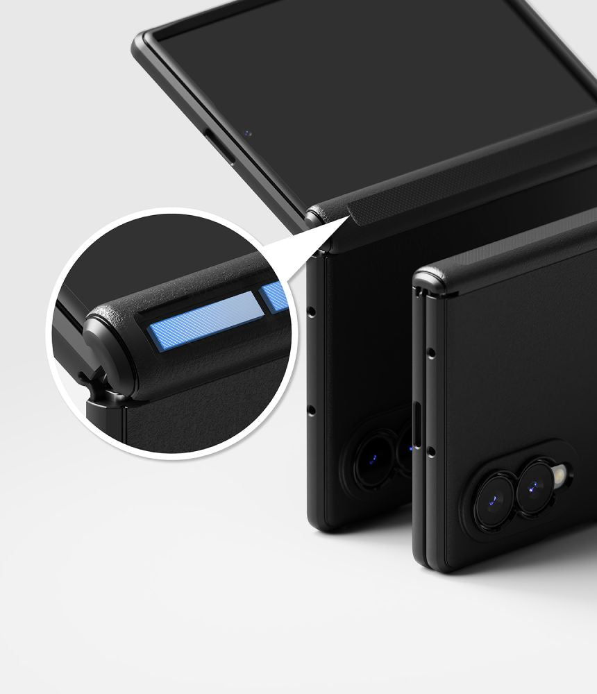 Ringke Onyx Flap Magnetisk Magsafe Galaxy Z Fold 8 Sort