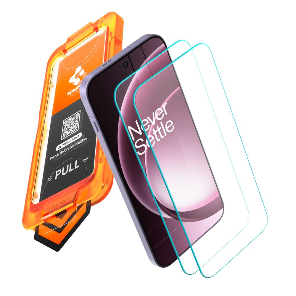 Hærdet Glas Spigen Alm Glas.Tr Slim Ac 2 Pack Oneplus 15 Clear