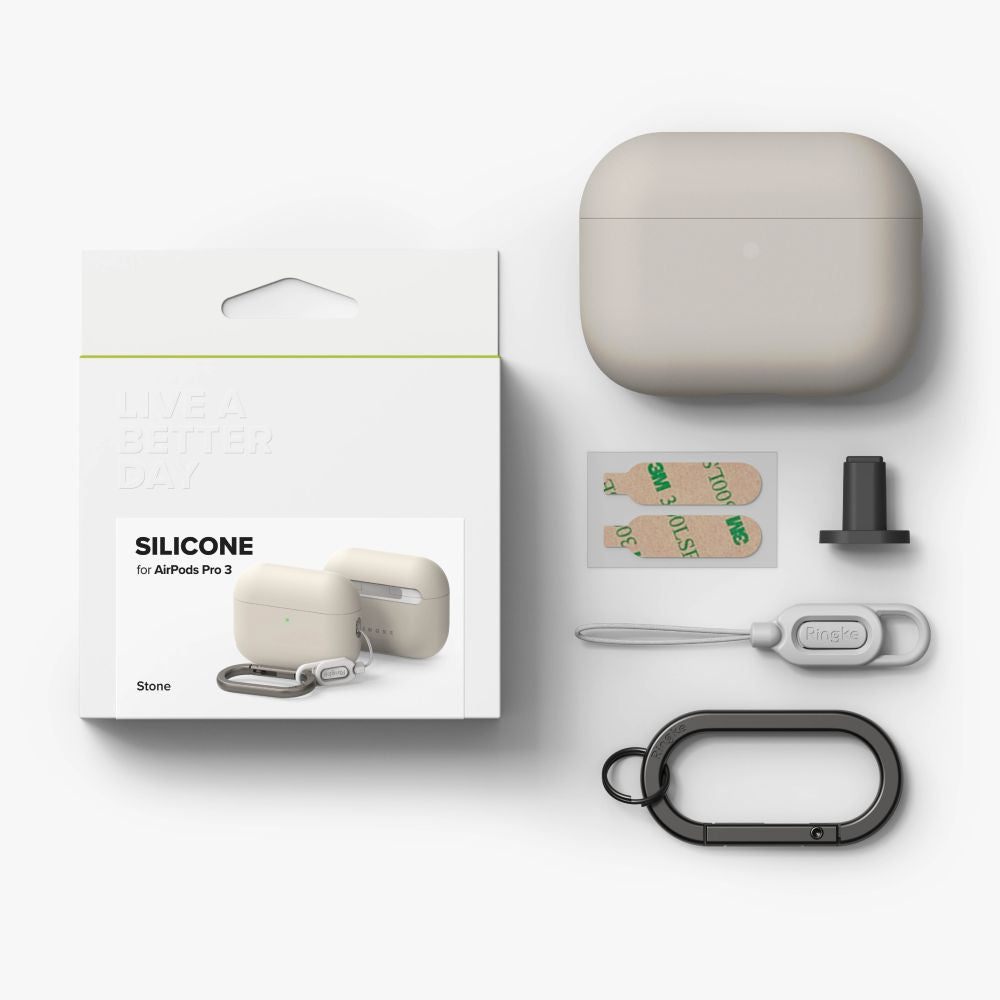 Ringke Silikone Apple Airpods Pro 3 Stone
