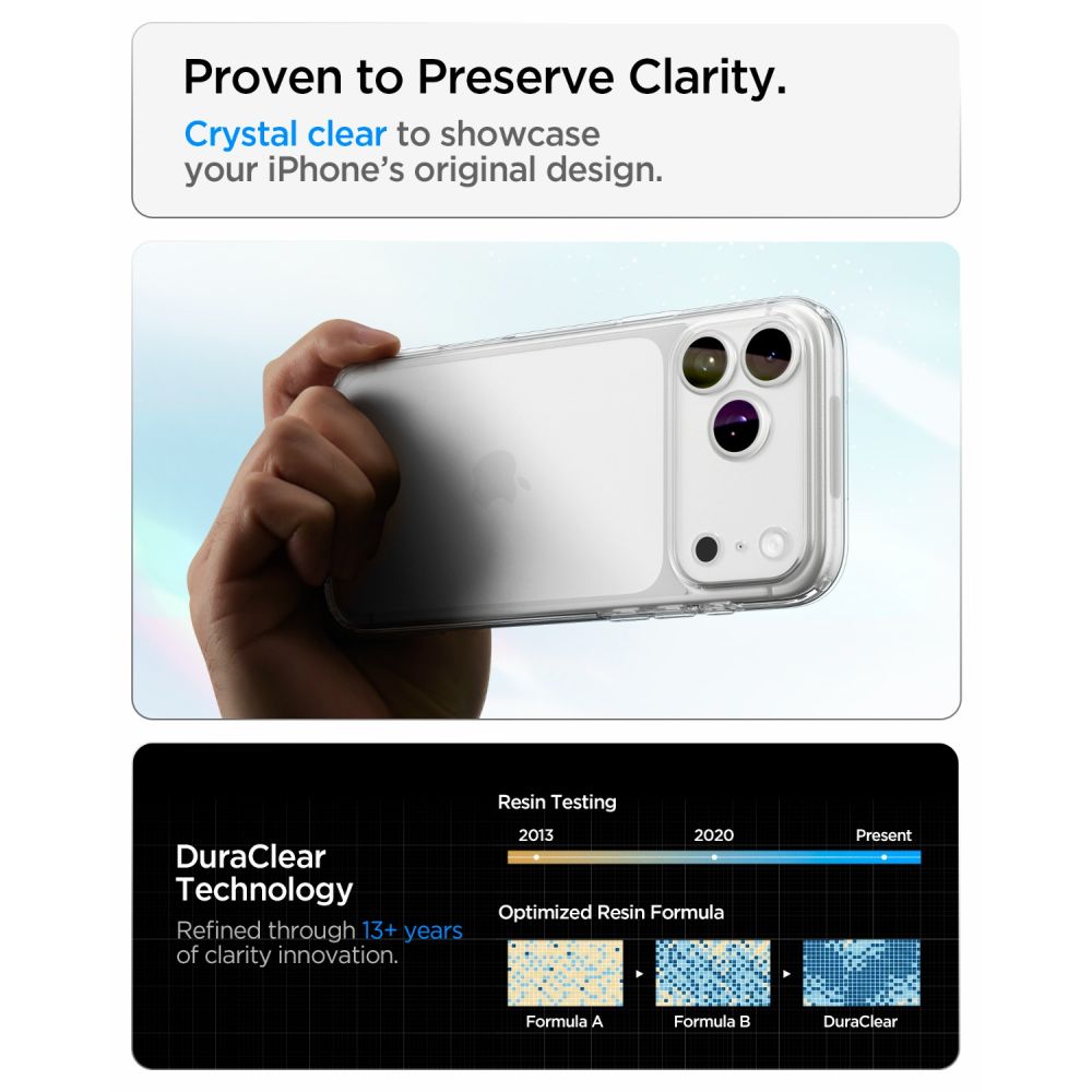 Spigen Ultra Hybrid Iphone 17 Pro Max / 18 Pro Max Krystalklar