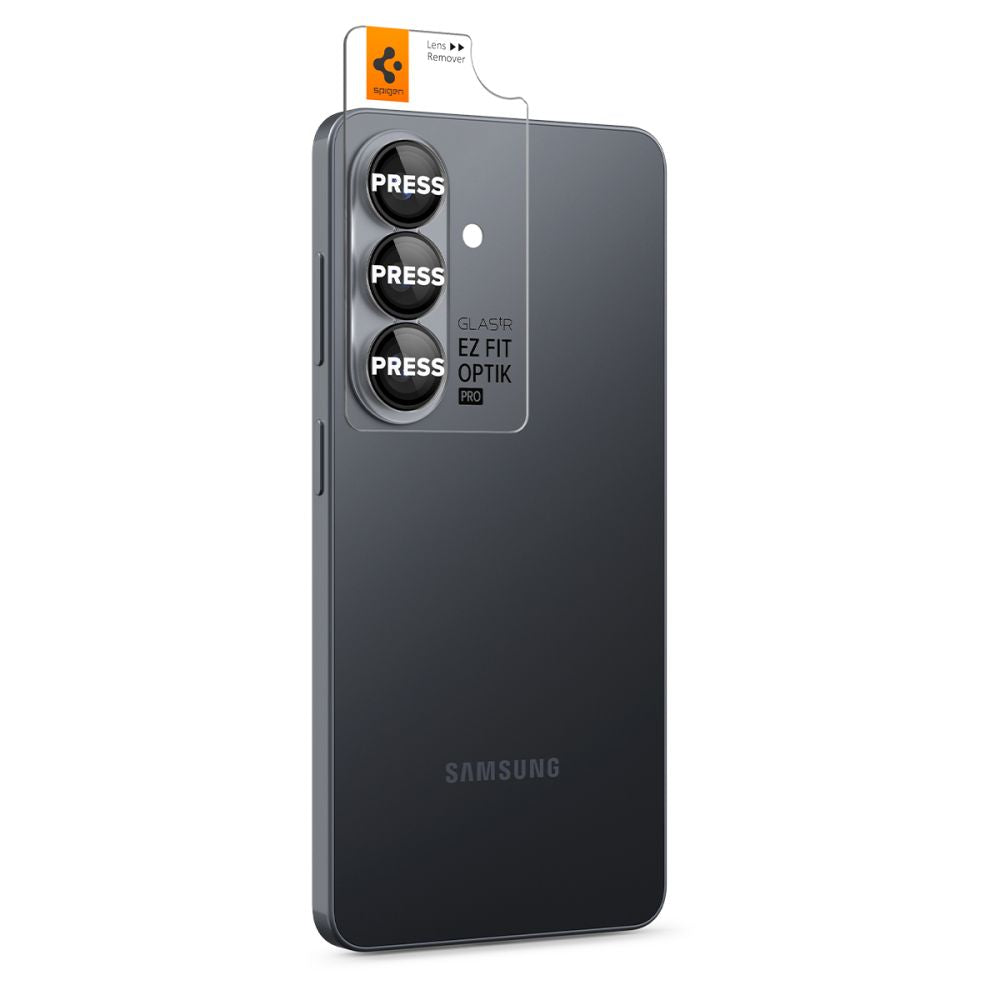 Kamera Beskyttelse Spigen Optik Pro Hd Glas.Tr ”Ez Fit” Camera Protector 2 Pack Galaxy S26 Sort