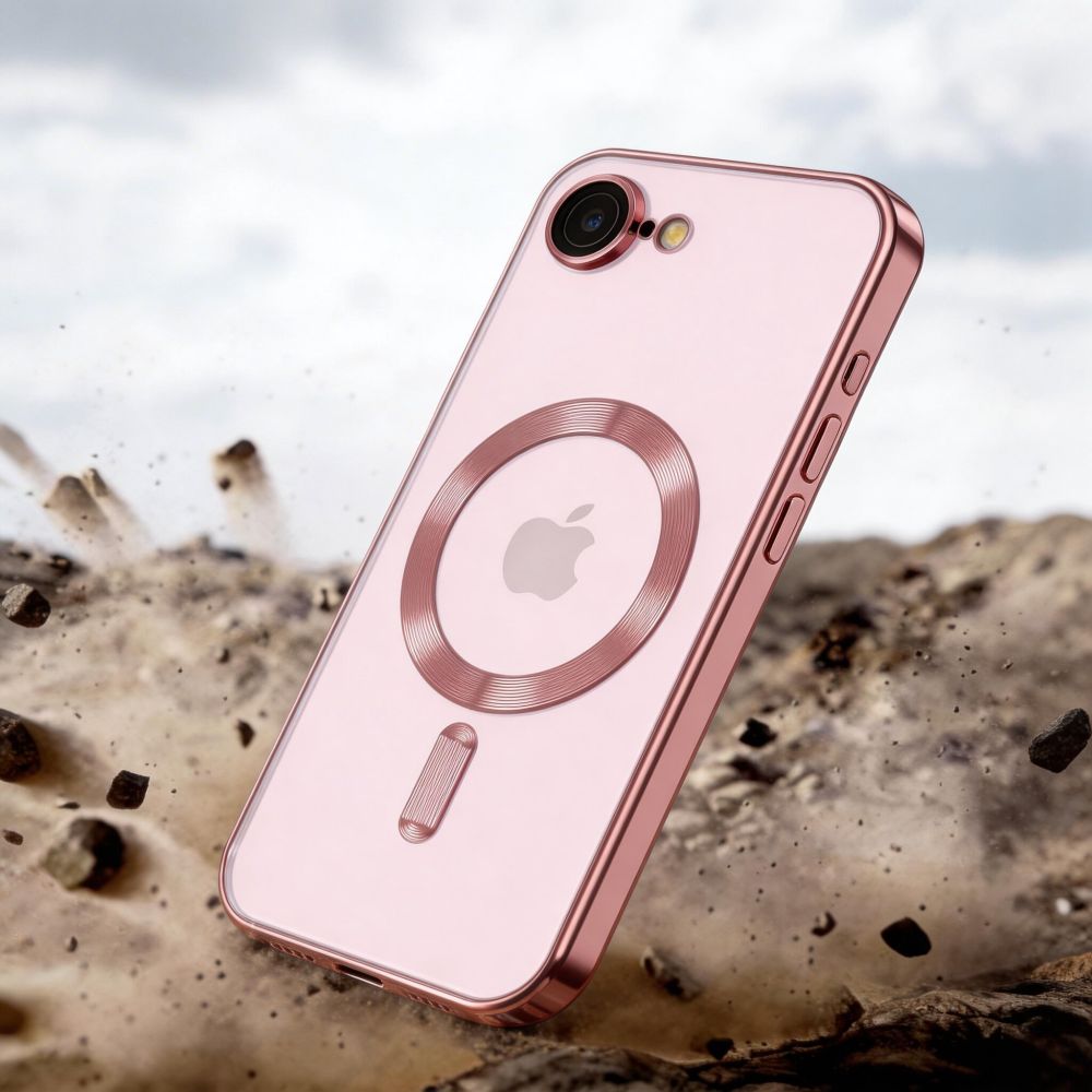 Tech Protect Magflex Magsafe Iphone 16 E / 17 E Rosagold
