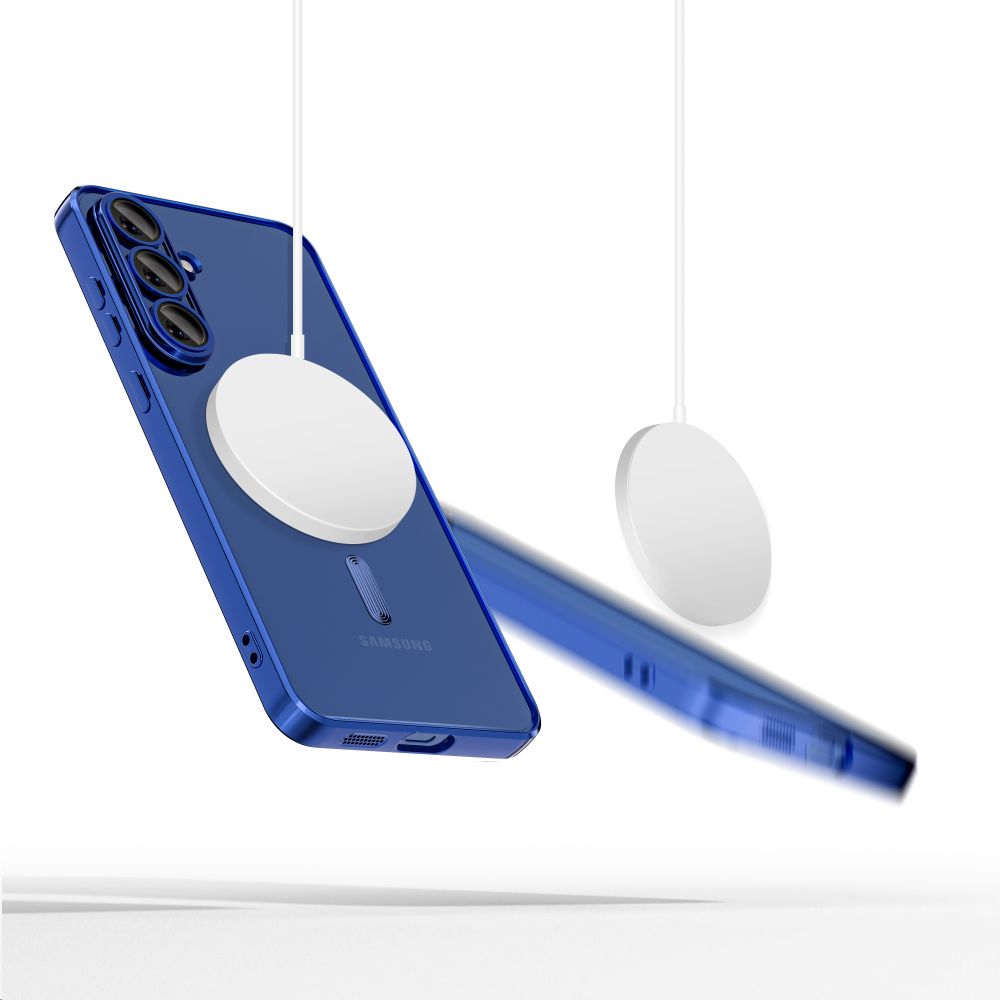 Tech Protect Magflex Magsafe Galaxy S25 Fe Marineblå