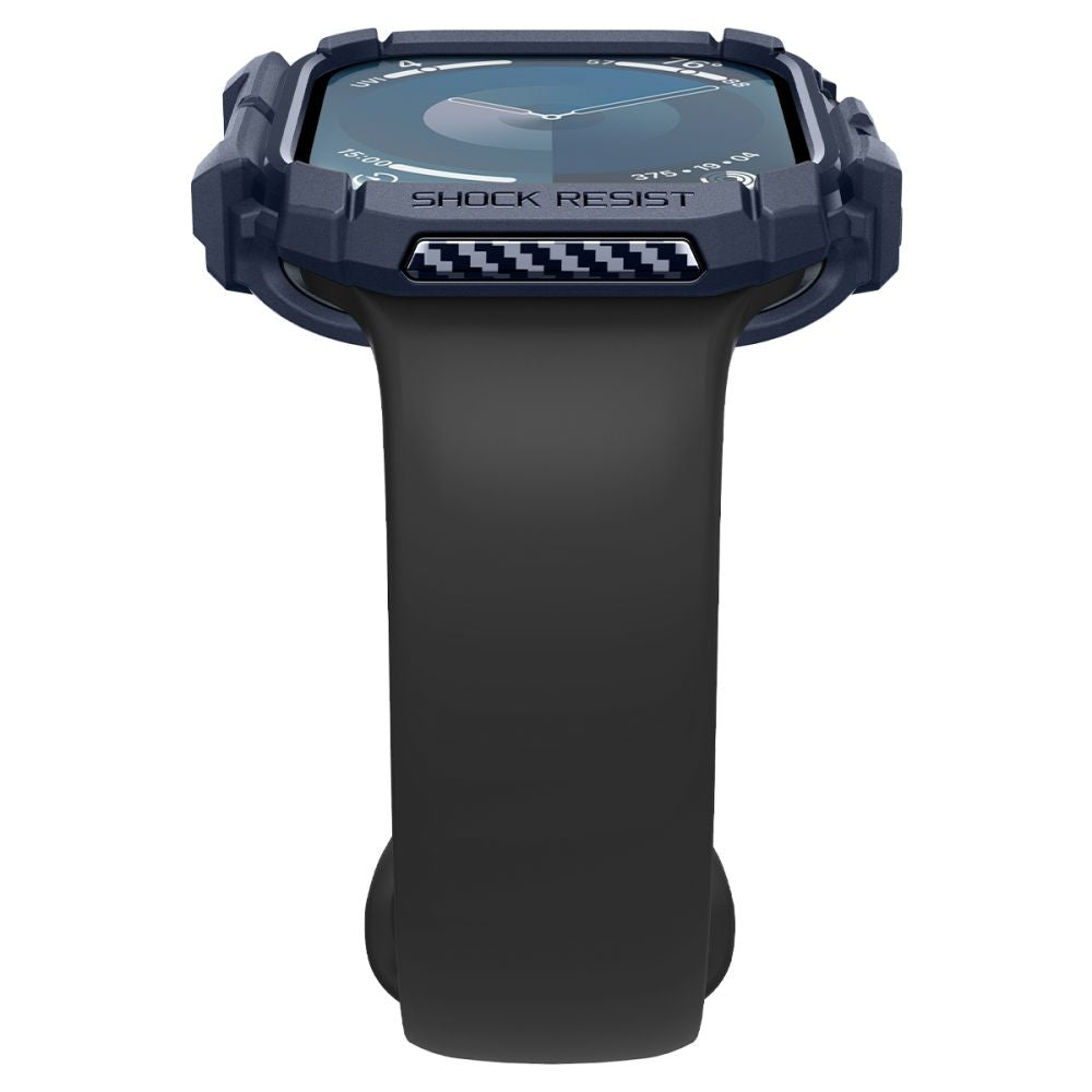 Spigen Rugged Armor Apple Watch 10/11 (46 Mm) Marineblå