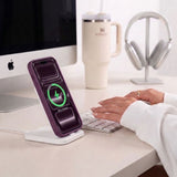 Tech Protect Basicmag Magsafe Iphone 17 Pro Max / 18 Pro Max Mat Burgundy